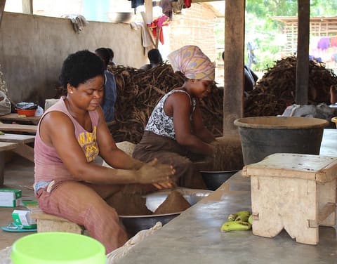 Women workers, Kojokrom, Western Region, Ghana. Albert Ansah, Ghana News Agency