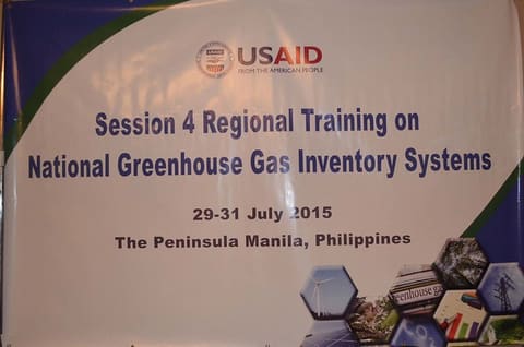 Session 4 of the National Greenhouse Gas Inventory Systems Training