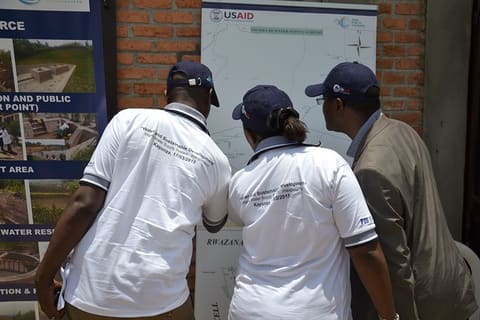 Migera Water System Handover - USAID Rwanda Integrated Water Security Program