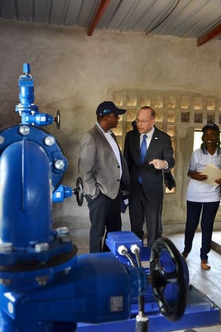 Migera Water System Handover - USAID Rwanda Integrated Water Security Program