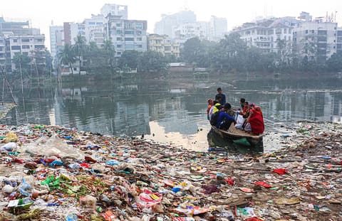 In The Korail Slum