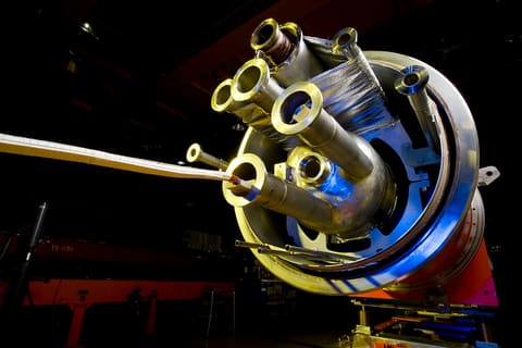 LHC Magnet with Open Ends