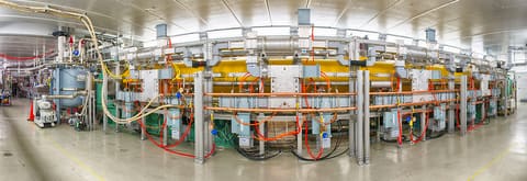 Cryomodule and Beamline at FAST Facility