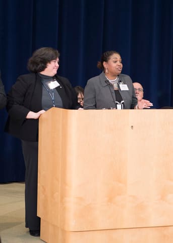 Division Chief Elizabeth Assink and Continuity Counselor Bernadette Cole Byrd Announce The State Mentoring Consortium