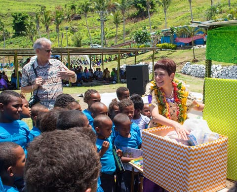 USAID Reconstructs Navolau District Primary School in New Project Launch
