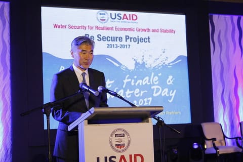 U.S. Ambassador Sung Kim and FMR. USAID Mission Director Dr. Susan Brems Lead the USAID Water Security for Resilient Economic Growth and Stability (Be Secure) Close-out Event