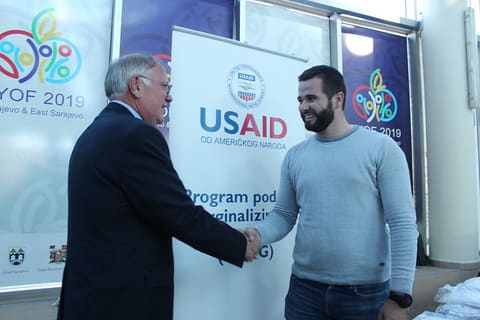 Kent Larson, USAID PPO and SPID swim club director