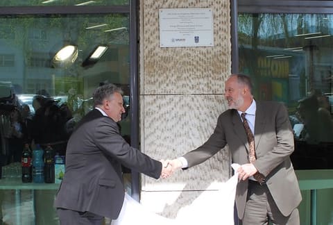 EE Info Centar Sarajevo opening