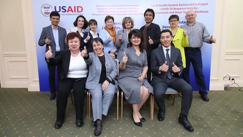LHSS Uzbekistan team