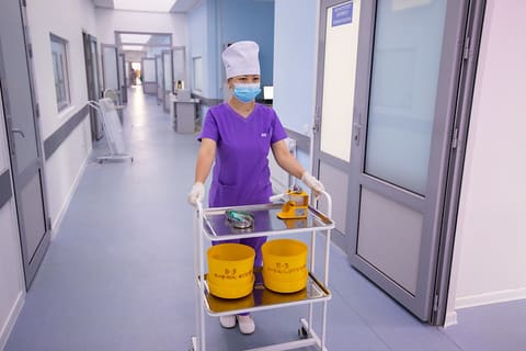 Universal nurse at work