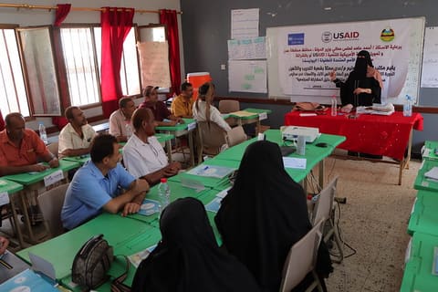 UNICEF-YEM-2022-May-Documentation of training for parent's membe