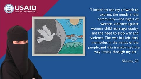 Yemen Art Shaima Pictogram 2022