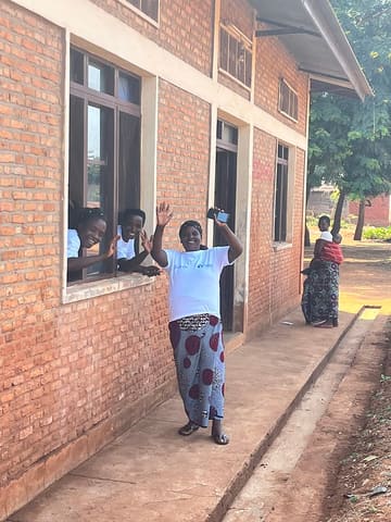 Community health workers supported by USAID in southern Burundi.