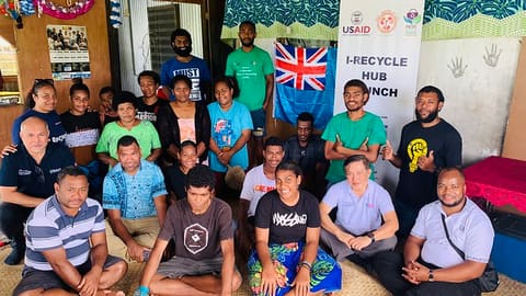 USAID Clean Cities and Blue Ocean_Visit to Bykeitou (Nasinu)