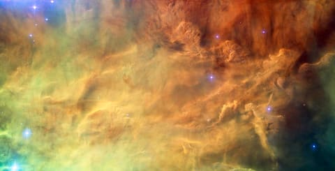 Hubble reveals heart of Lagoon Nebula