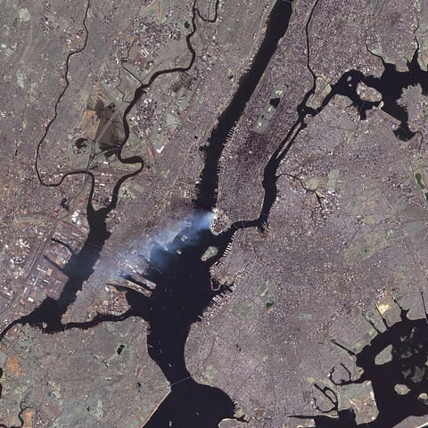 Aftermath of World Trade Center Attack