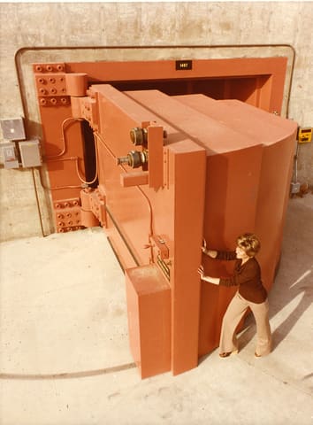 Rotating Target Neutron Source (RTNS-II) Door