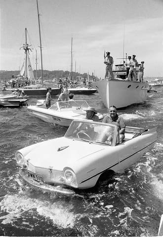 Start of the Sydney-Hobart Yacht Race, 1971