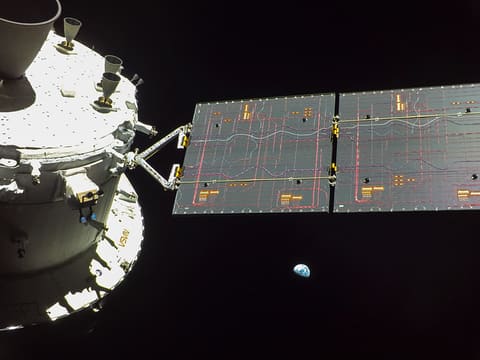 Flight Day 14: Orion and Our Home