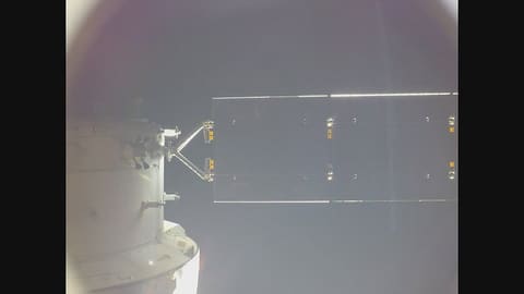 Flight Day 17: First Return Trajectory Correction Burn