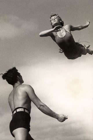 Zweefduik / Swallow dive