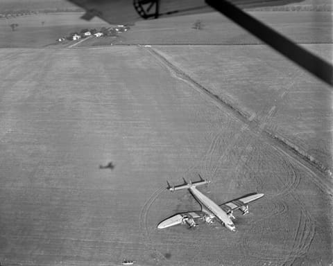 Eastern Air Liner crash landing, Curles Neck Farm