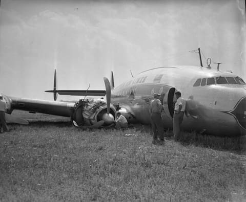 Eastern Air Liner crash landing, Curles Neck Farm