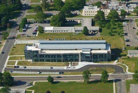 Aerial view of Interdisciplinary Science Building