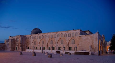 The Farthest Mosque (al-Masjid al-Aqsa § Bayt al-Muqaddas) in Jerusalem