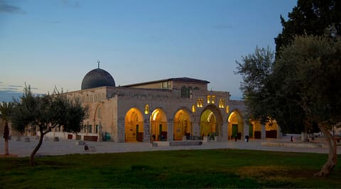 The Farthest Mosque (al-Masjid al-Aqsa § Bayt al-Muqaddas) in Jerusalem