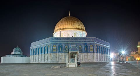 Dome of the Rock  - Jerusalem. (Night)