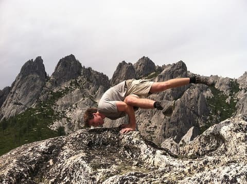 Yoga at Castle Crags
