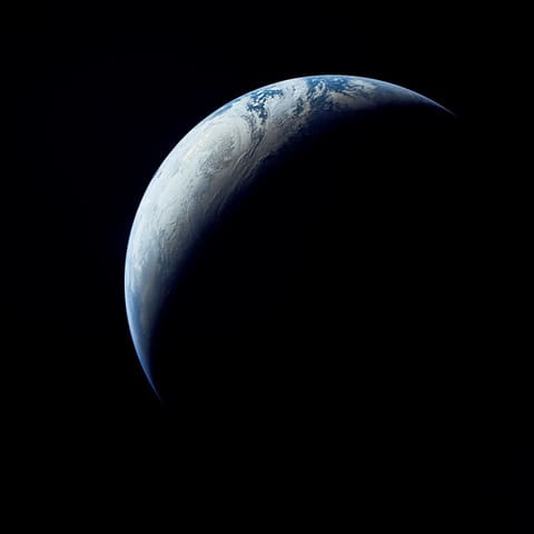 View of Earth from Apollo 4