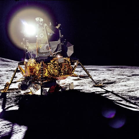 Antares on the Fra Mauro Highlands
