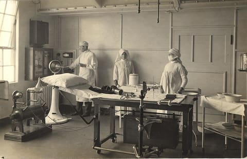 King George Military Hospital, Electrical Treatment and X-Ray Room