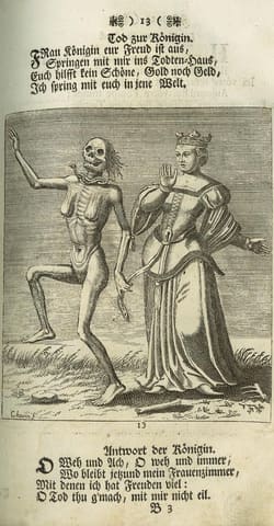 Death Dances with the Queen