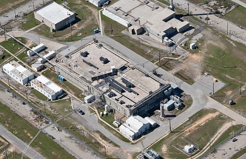 Aerial of Building 235-F at SRS