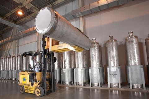 Moving DWPF canister