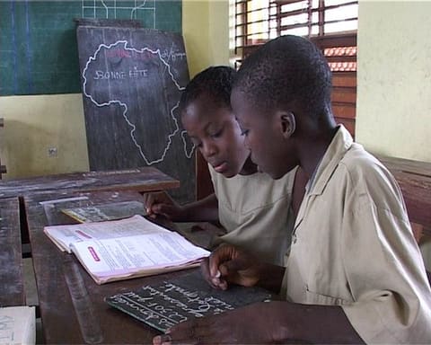 Rural school in Benin