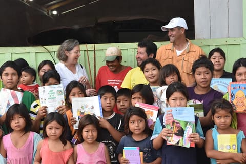 Visita a la Junta Comunitaria de Agua de la comunidad Aché Chupa Pou - San Rosamí