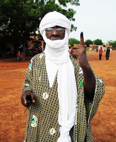 Mali Elections Voter