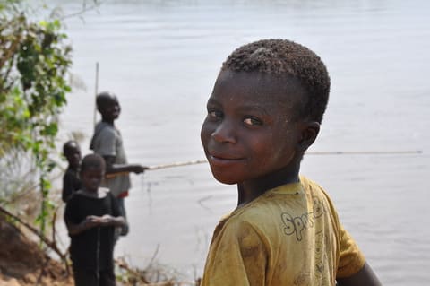 Boy at Gorongosa National park