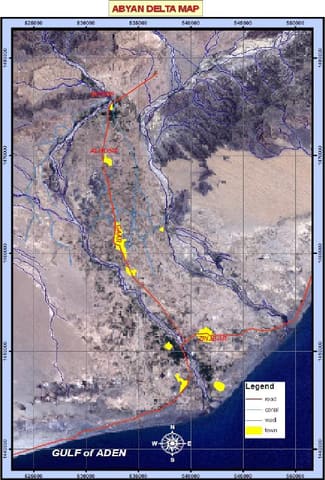 Yemen map