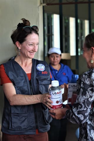BHA Donación de insumos agrícolas