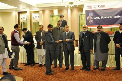 Certificate distribution to IESCO meter readers