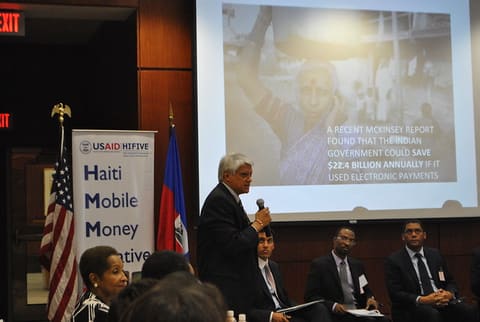 Dr. Tony Chan, Deputy Mission Director for USAID/Haiti