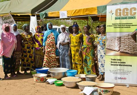 Prizewinning Women's Cooperative at National Farmers Day