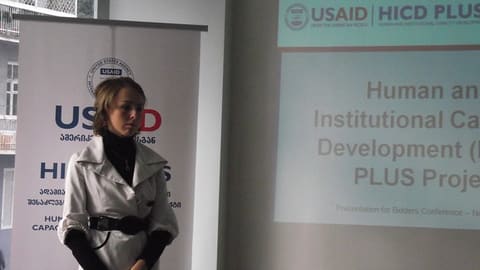 HICD PLUS bidders' conference Dea Pagava