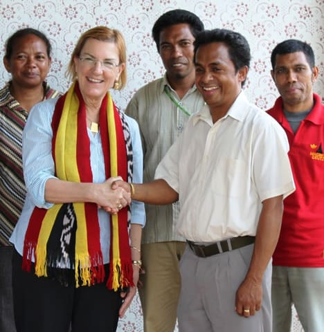 USAID's Baucau and Lautem Partners Host High Level Visitors