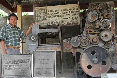 USAID FrontLines: A Printing Press for East Timor/ USAID FrontLines: Printing Press Ida bá Timor-Leste
